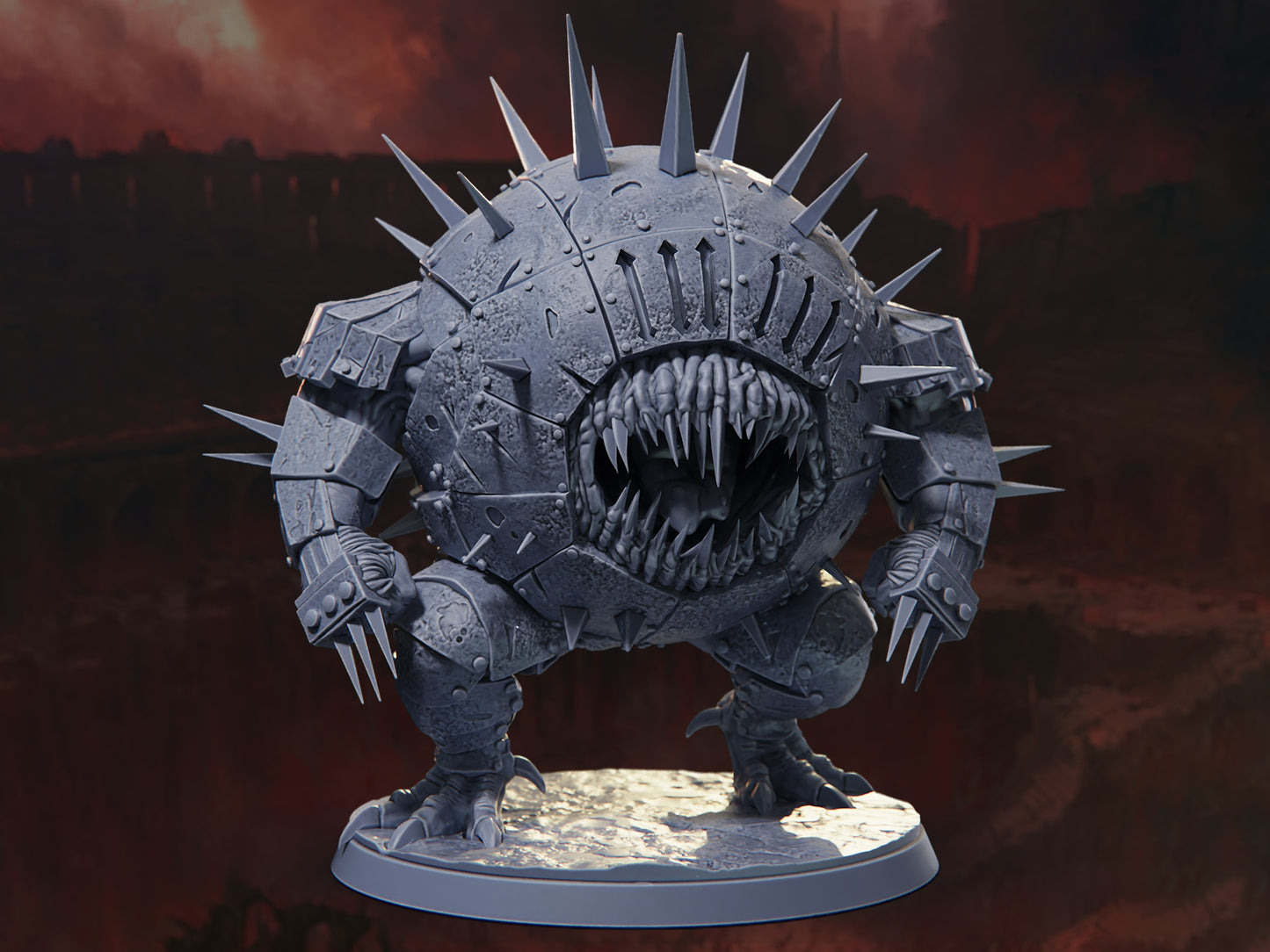 Deathball - The Blood Arena - Highly Detailed Resin 8k 3D Printed Miniature