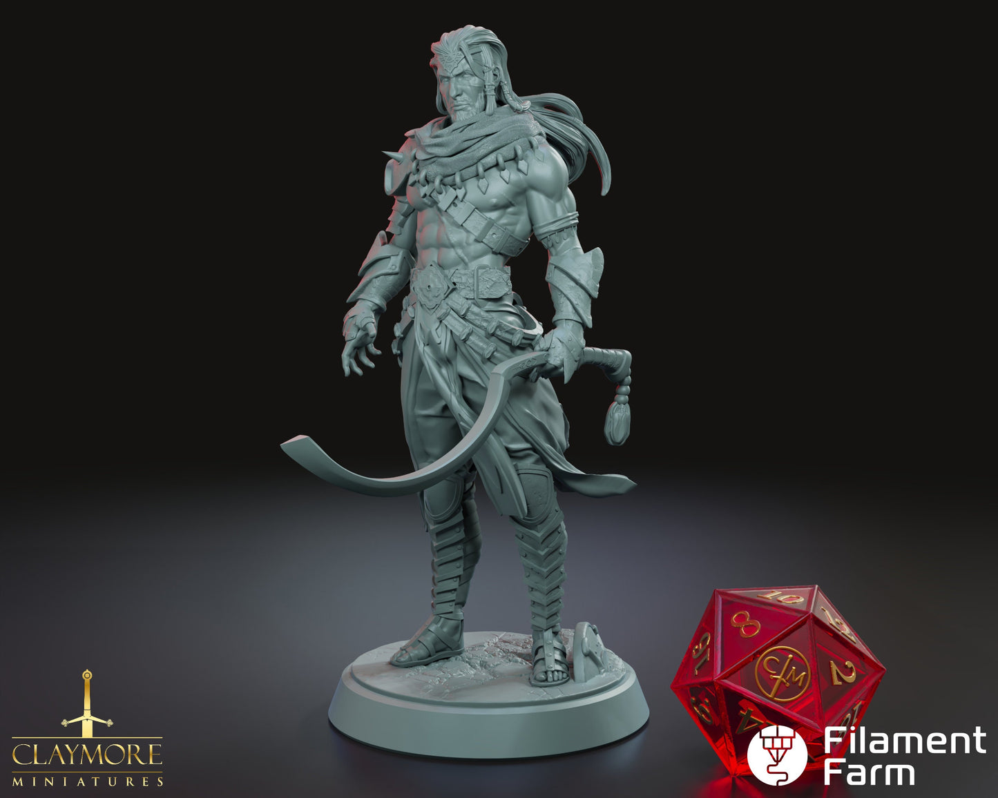 The Sandman - Death in the Dunes - Highly Detailed Resin 3D Printed Miniature