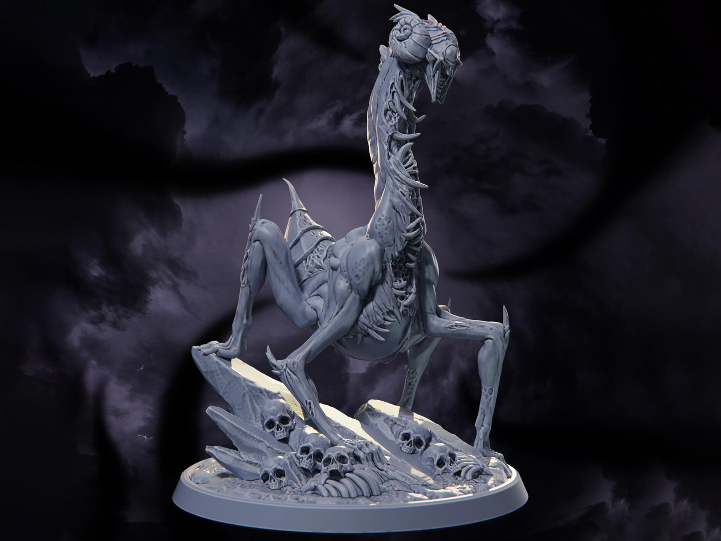 Star Spawn - Nightmares of the Far Realm - Highly Detailed Resin 8k 3D Printed Miniature