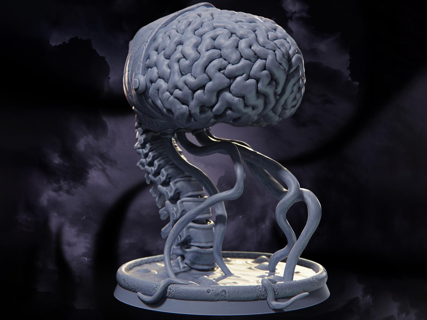 Elder Brain - Nightmares of the Far Realm - Highly Detailed Resin 8k 3D Printed Miniature