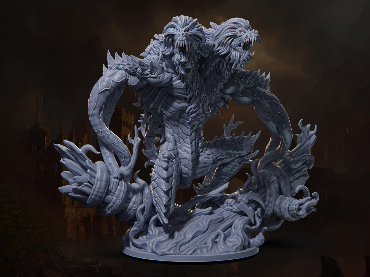 Demogorgon - Riders of Ruin - Highly Detailed Resin 8k 3D Printed Miniature