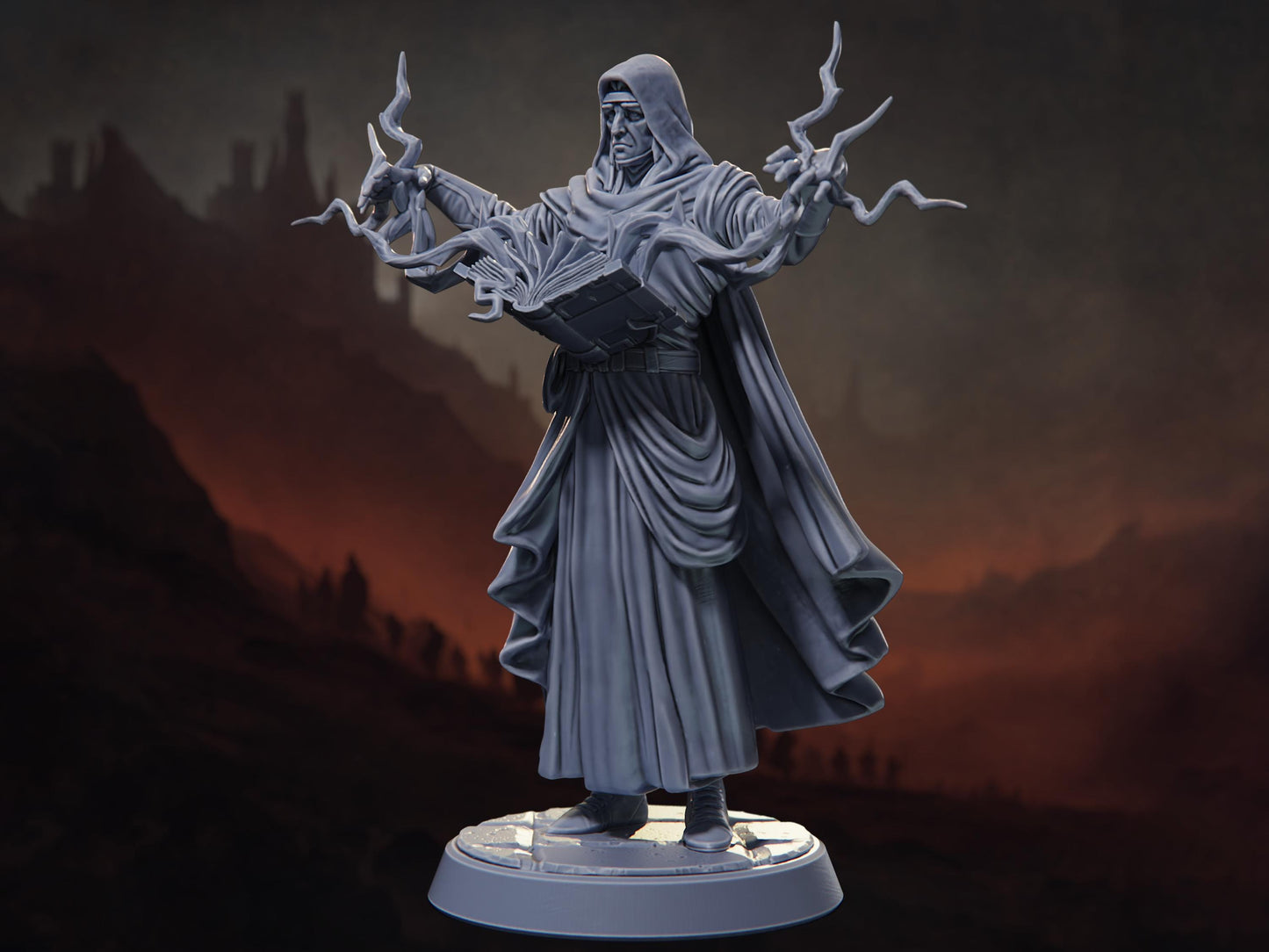 Erythas - Crusade of Penitence - Highly Detailed Resin 8k 3D Printed Miniature