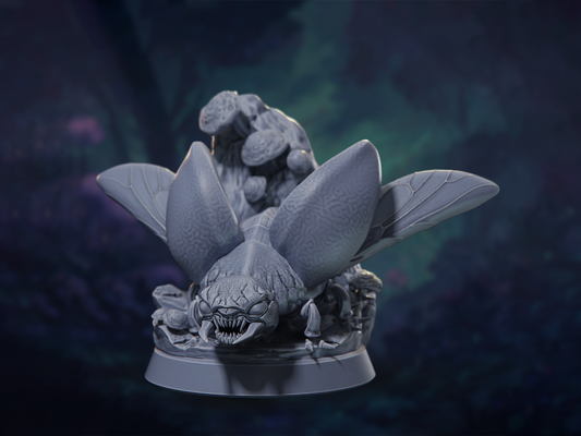 Man-Eating Ladybug - The Silk Dynasty - Highly Detailed Resin 8k 3D Printed Miniature