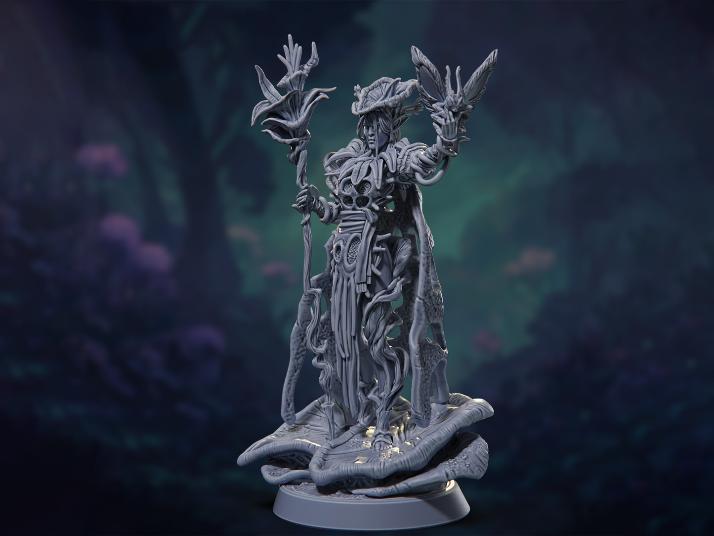 Lagertha of the Veil - M (HERO) - The Silk Dynasty - Highly Detailed Resin 8k 3D Printed Miniature