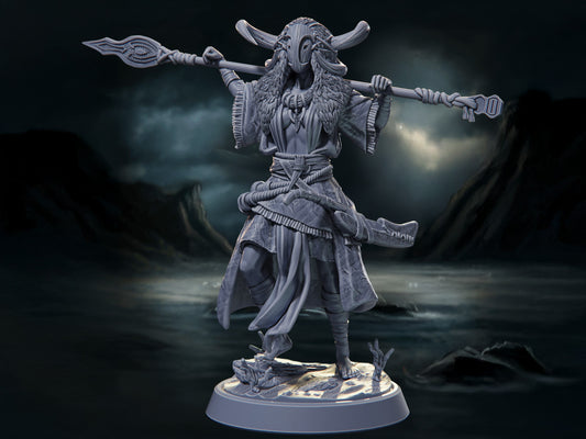 Nio-Rigma - The Azura Islands - Highly Detailed Resin 8k 3D Printed Miniature