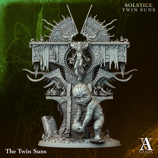 Twin Suns - Twin Suns - Highly Detailed Resin 8k 3D Printed Miniature