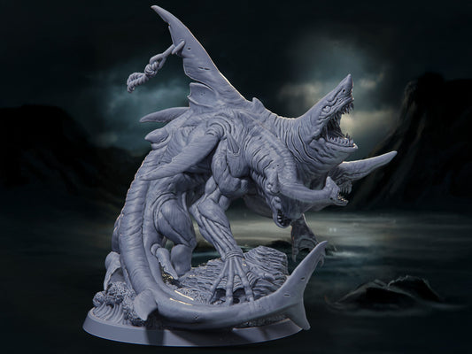Sharberus - The Azura Islands - Highly Detailed Resin 8k 3D Printed Miniature