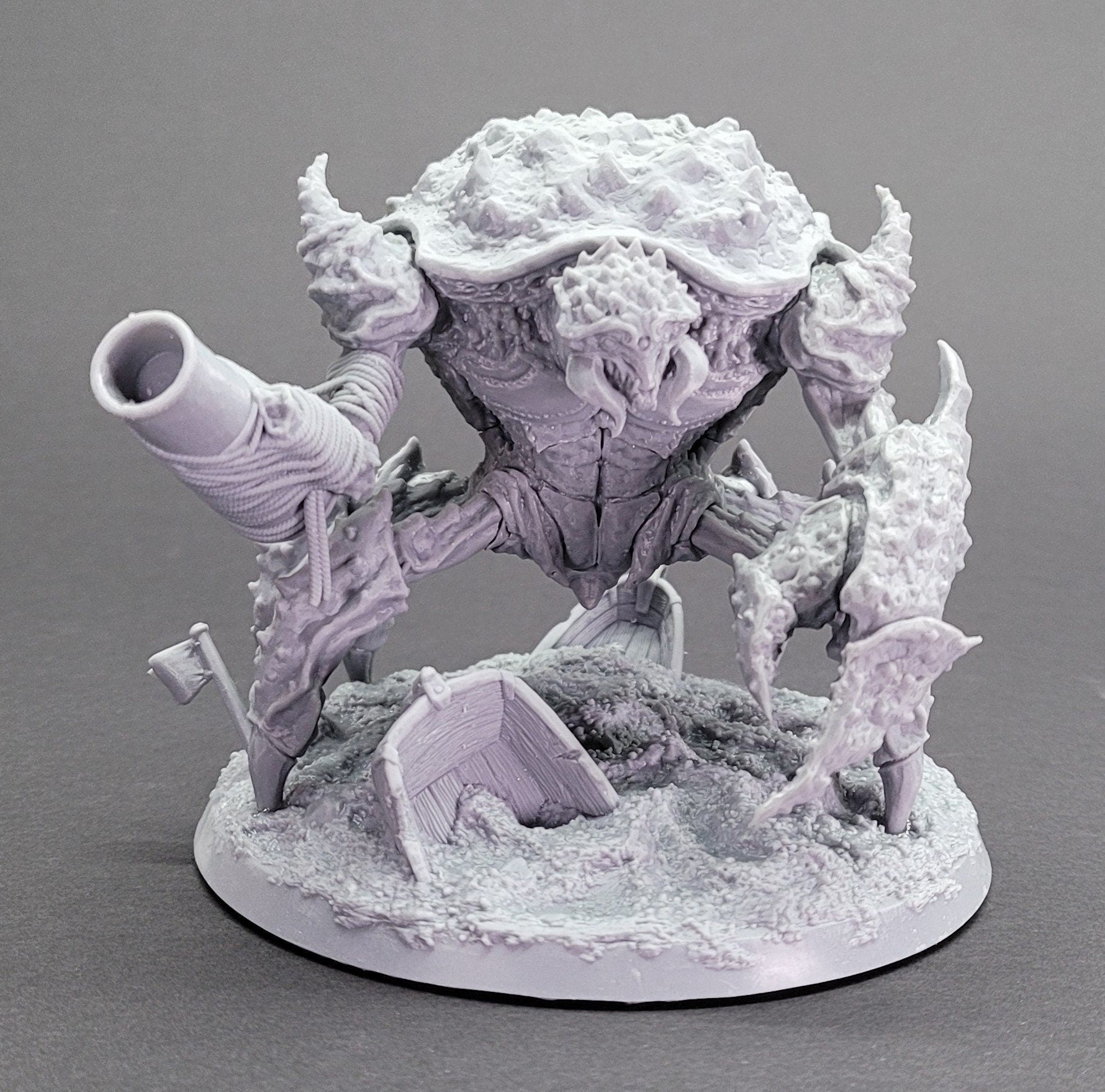 Ucar Major - Curse of the Drowned Crew - Highly Detailed Resin 3D Printed Miniature