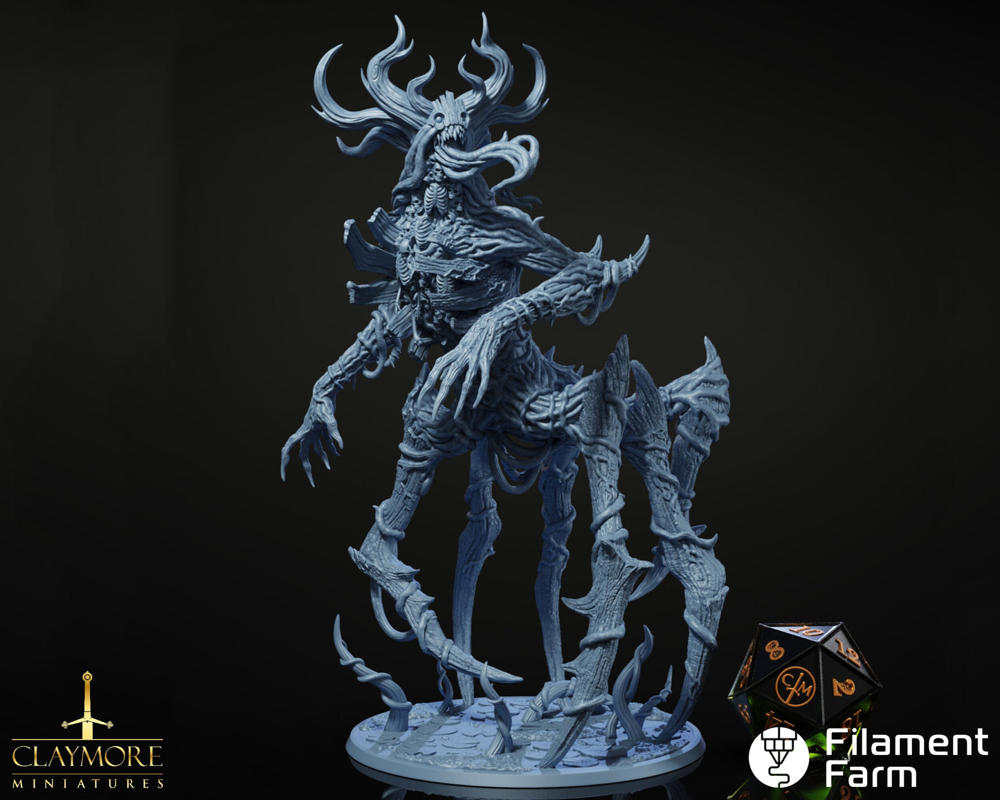 Blightwalker - Return to the Whispering Swamps - Highly Detailed Resin 3D Printed Miniature