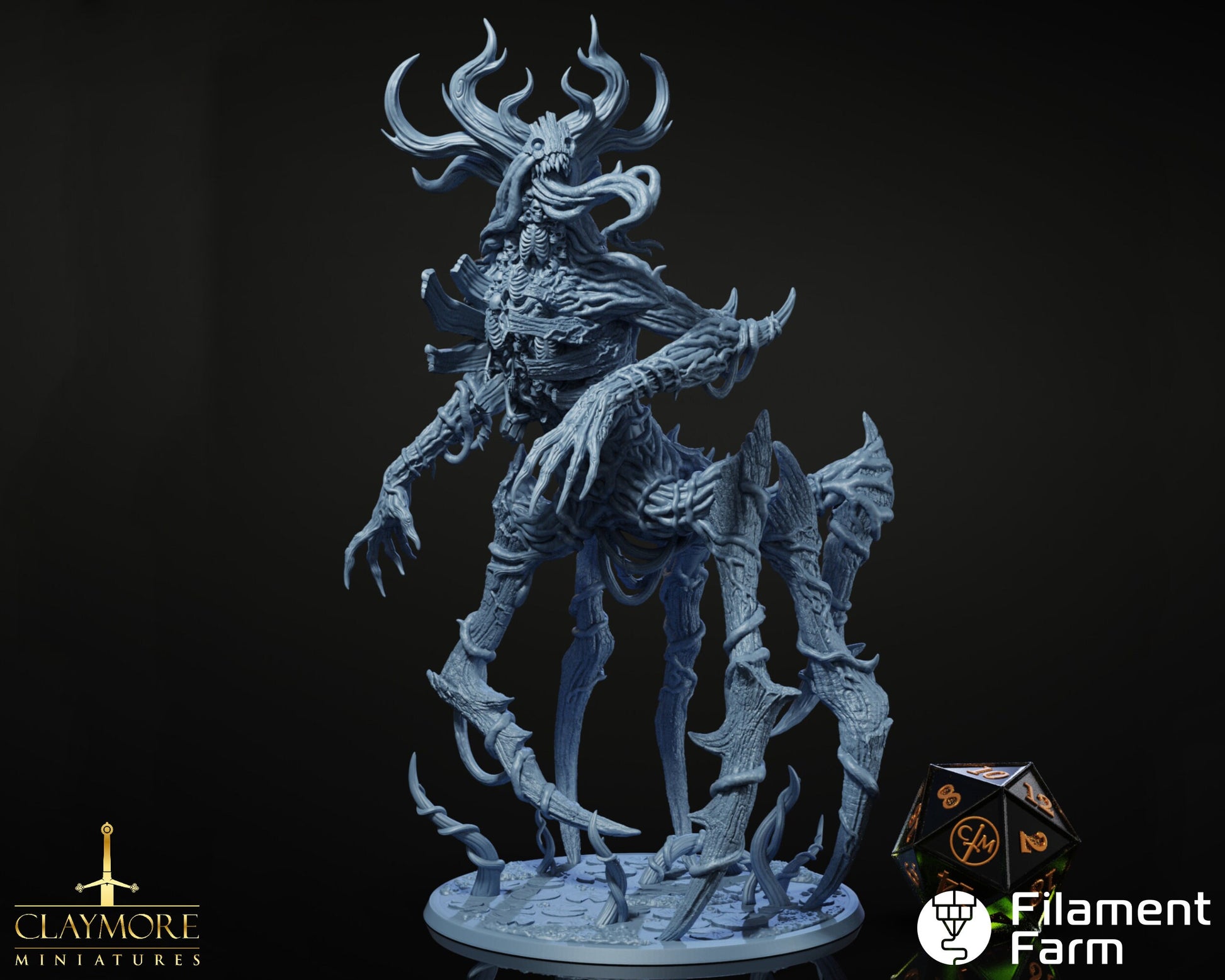 Blightwalker - Return to the Whispering Swamps - Highly Detailed Resin 3D Printed Miniature