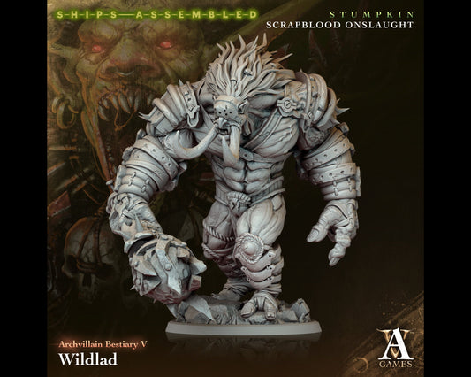 Wildlad - Scrapblood Onslaught - Highly Detailed Resin 8k 3D Printed Miniature