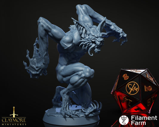 Strigoi - Asylum of Nightmares - Highly Detailed Resin 8k 3D Printed Miniature