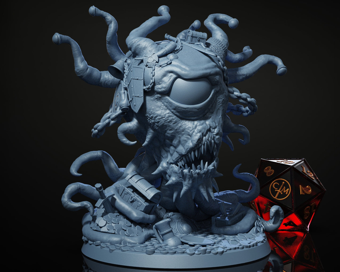 Watch Ur'Back - Heist at Dragon's Keep - Highly Detailed Resin 8k 3D Printed Miniature