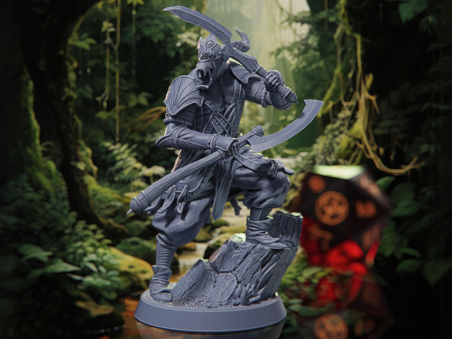 Nav'Avar Razor Claw - Rangers of the Savage Frontiers - Highly Detailed Resin 8k 3D Printed Miniature