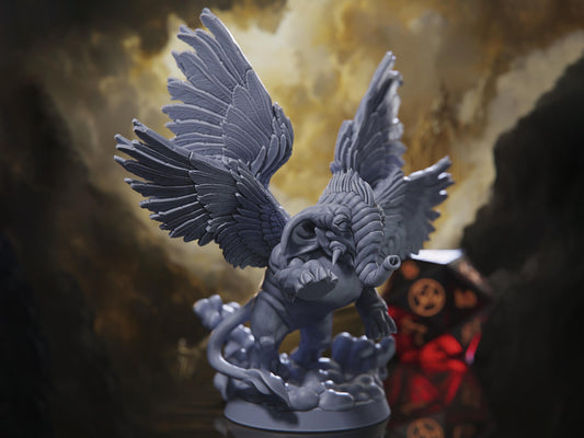 Hollyphant - Trial of Souls - Highly Detailed Resin 8k 3D Printed Miniature