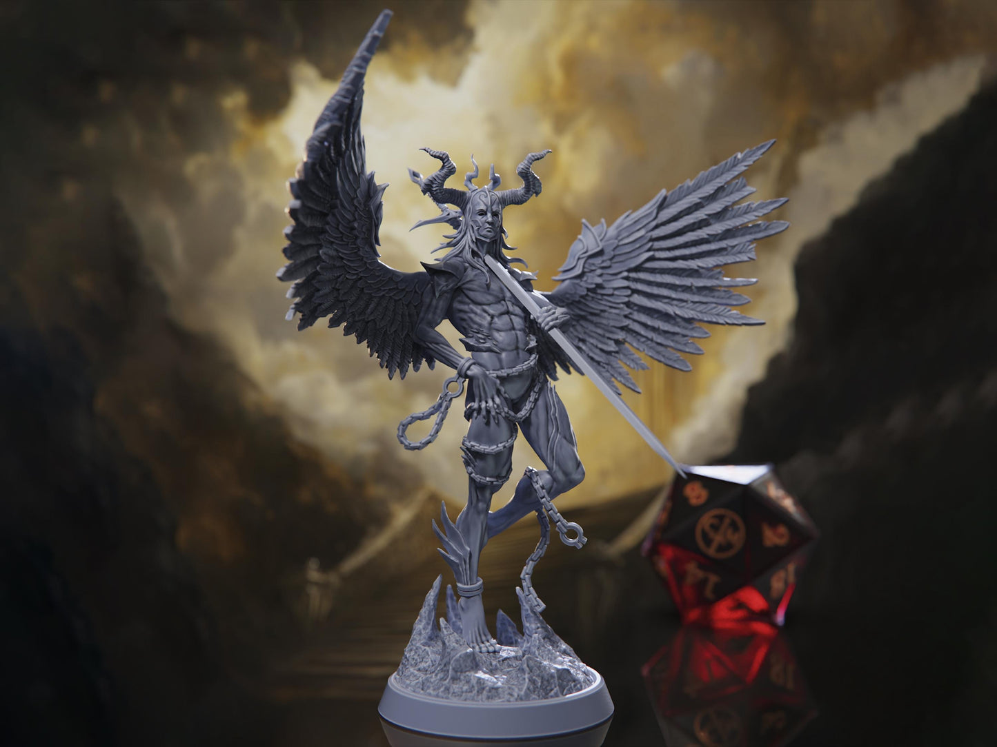 The Defiler - Trial of Souls - Highly Detailed Resin 8k 3D Printed Miniature