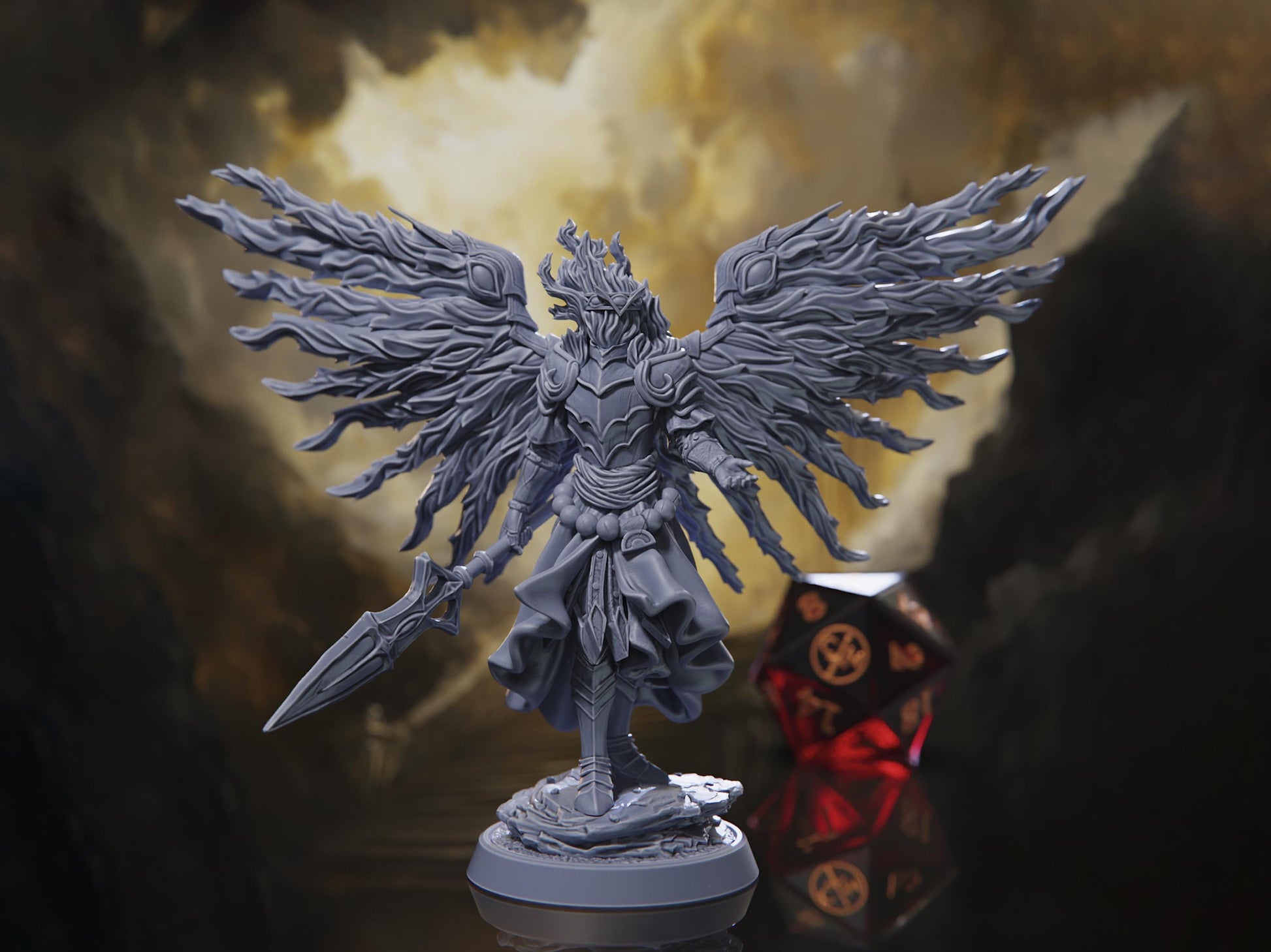 Protectar - Trial of Souls - Highly Detailed Resin 8k 3D Printed Miniature