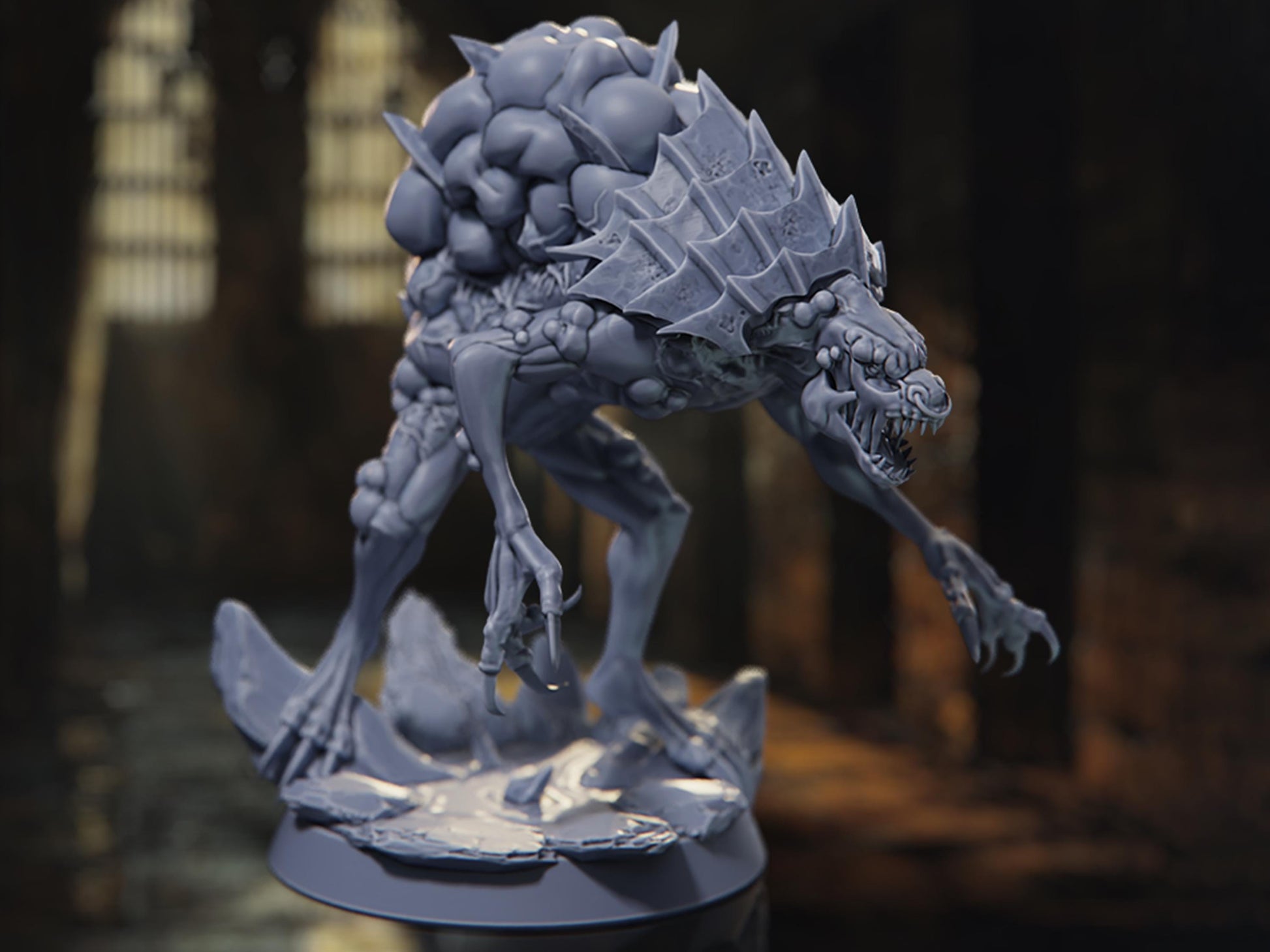 Living Explosive Trap - The Bastards - Highly Detailed Resin 8k 3D Printed Miniature