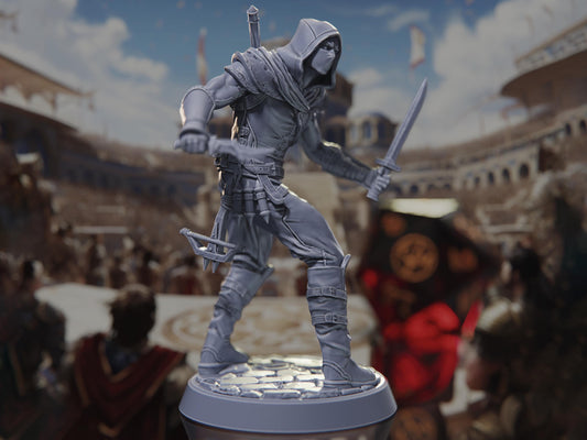 Disguised Assassin - Tournament of Champions - Highly Detailed Resin 8k 3D Printed Miniature