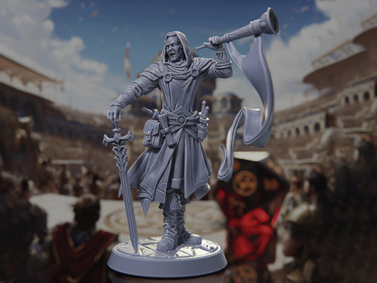 Herald of the Great Tournament - Tournament of Champions - Highly Detailed Resin 8k 3D Printed Miniature