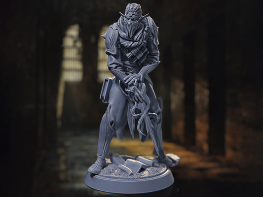 Kaelen Ashveil - Elf Warlock/Rogue/Fighter - The Bastards - Highly Detailed Resin 8k 3D Printed Miniature