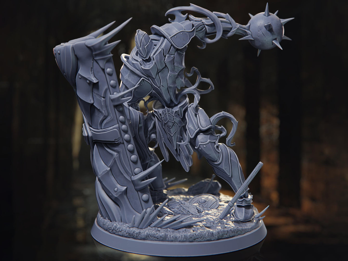 Shield Guardian - The Bastards - Highly Detailed Resin 8k 3D Printed Miniature