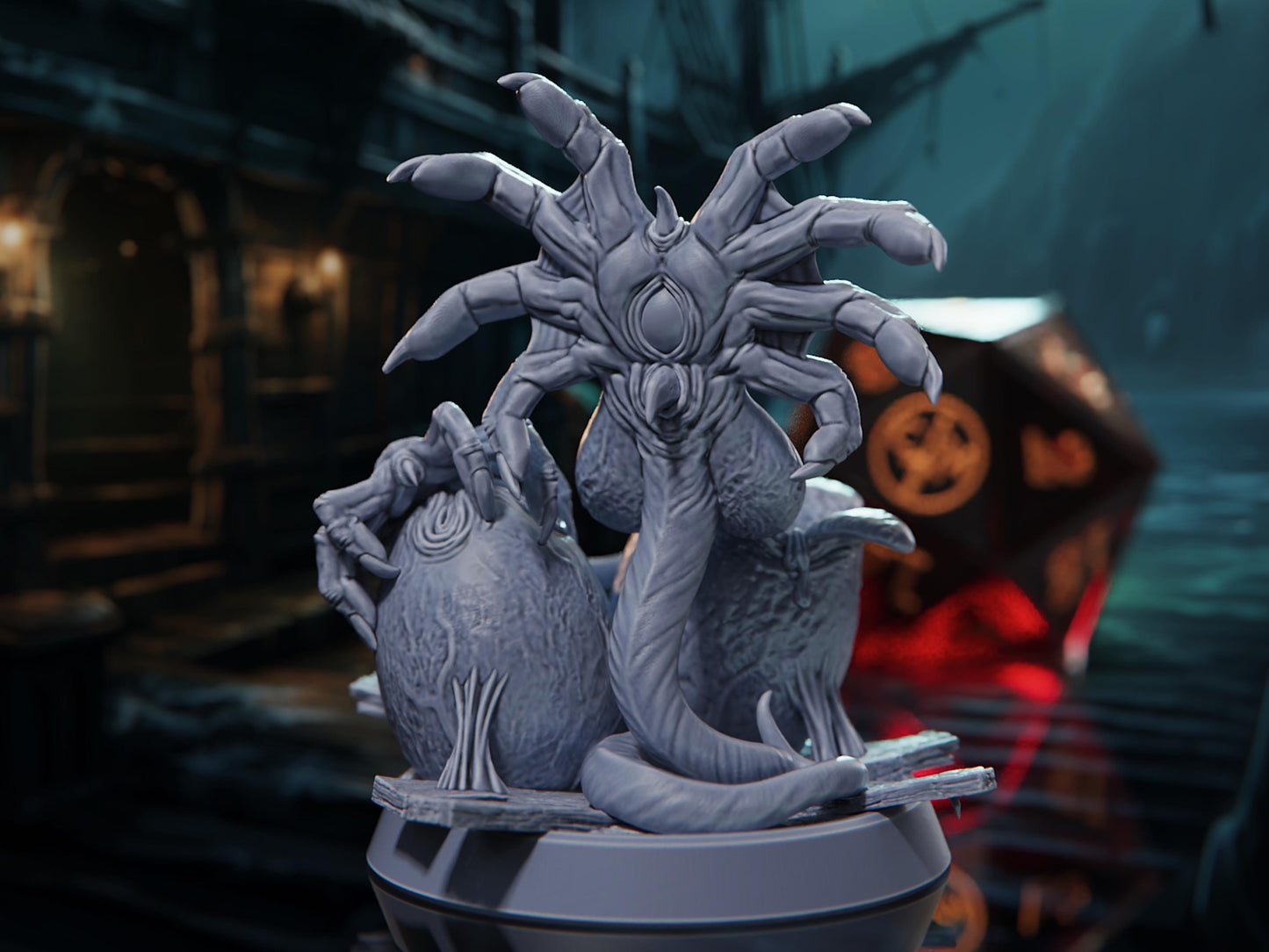 Voraxthid Parasite- Voyage of the Damned - Highly Detailed Resin 8k 3D Printed Miniature