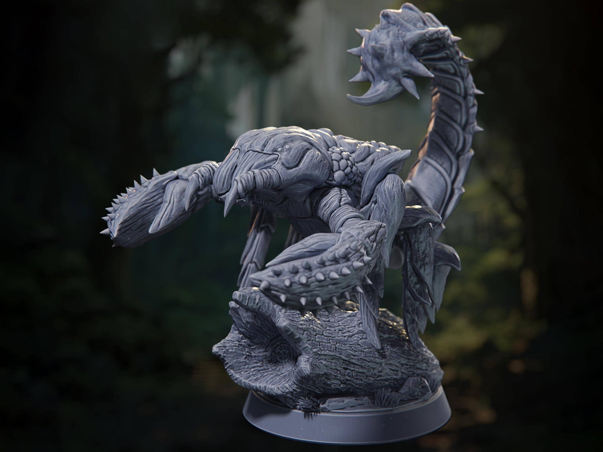 Scarmatiz - Fall of the Eternal Kings - Highly Detailed Resin 8k 3D Printed Miniature
