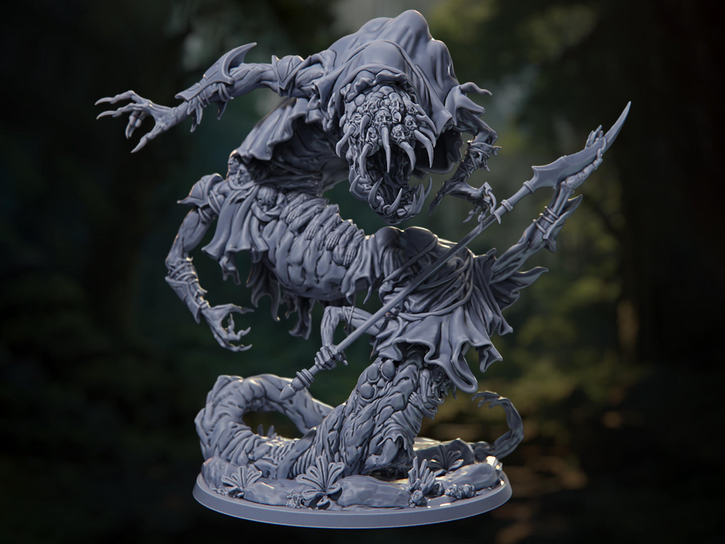The Banished Ones - Fall of the Eternal Kings - Highly Detailed Resin 8k 3D Printed Miniature