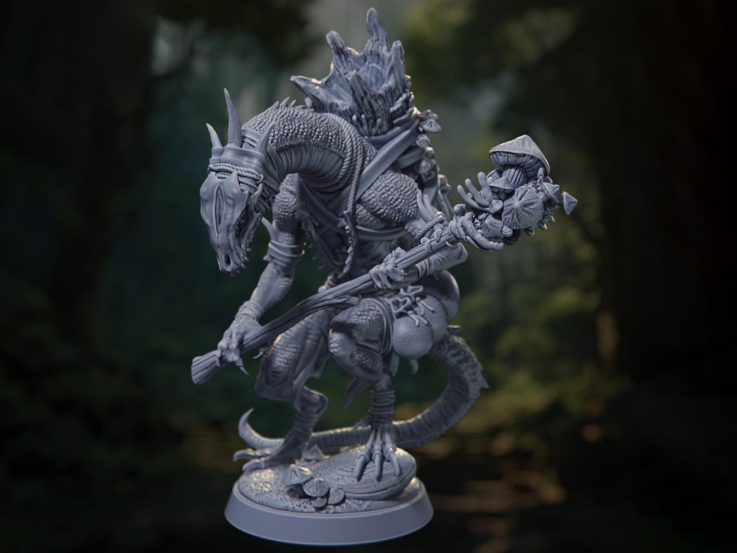 Issamnaa - Fall of the Eternal Kings - Highly Detailed Resin 8k 3D Printed Miniature