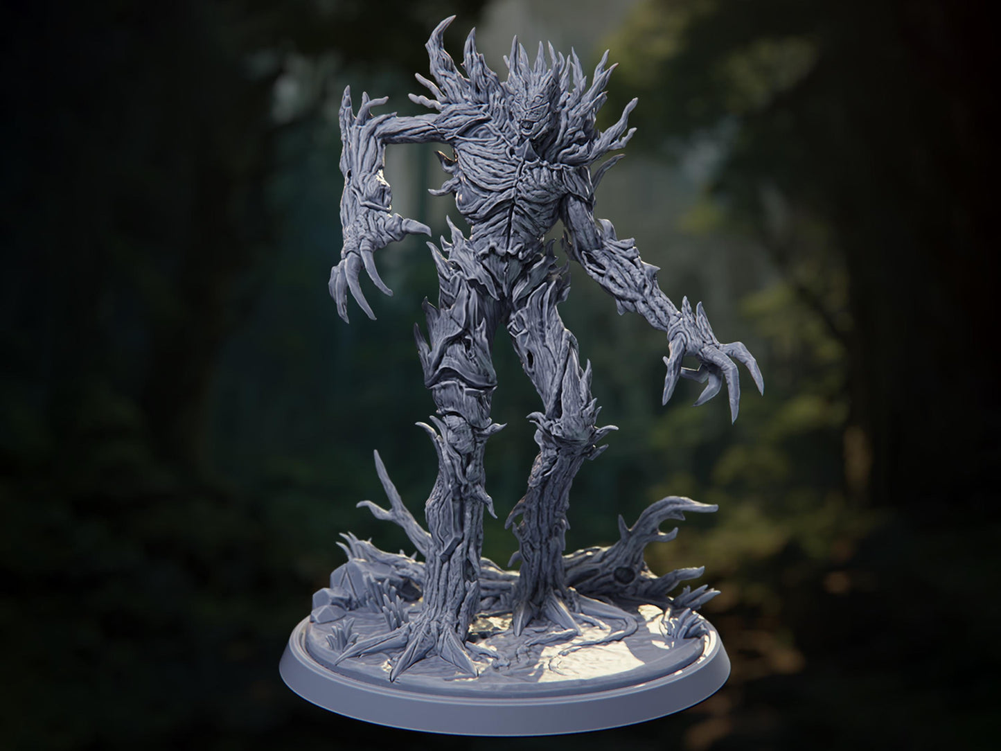 Treant Abomination - Fall of the Eternal Kings - Highly Detailed Resin 8k 3D Printed Miniature