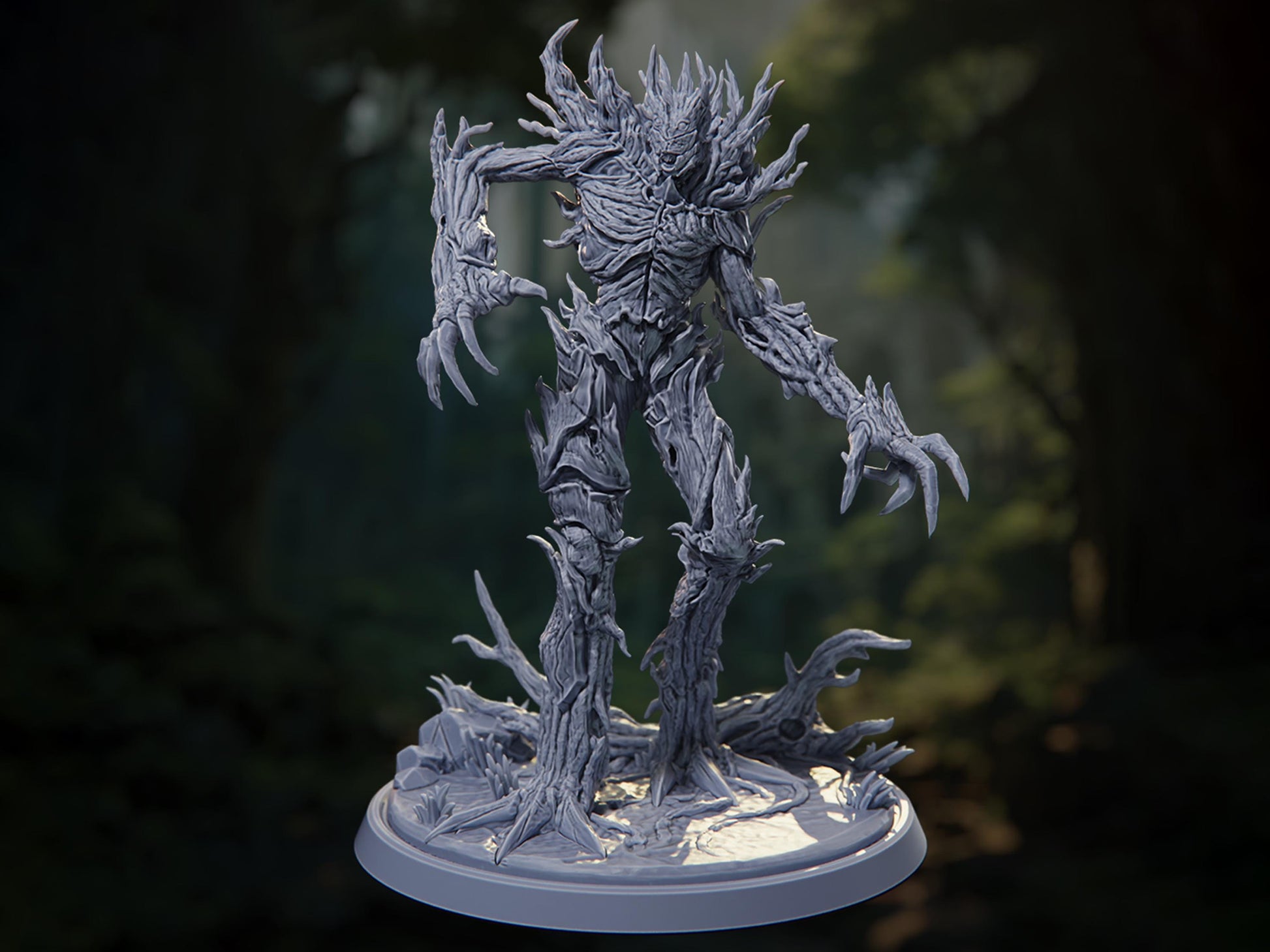 Treant Abomination - Fall of the Eternal Kings - Highly Detailed Resin 8k 3D Printed Miniature