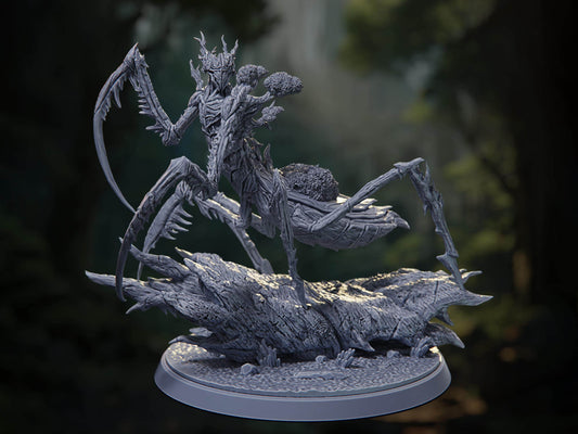 Treant Mantis - Fall of the Eternal Kings - Highly Detailed Resin 8k 3D Printed Miniature