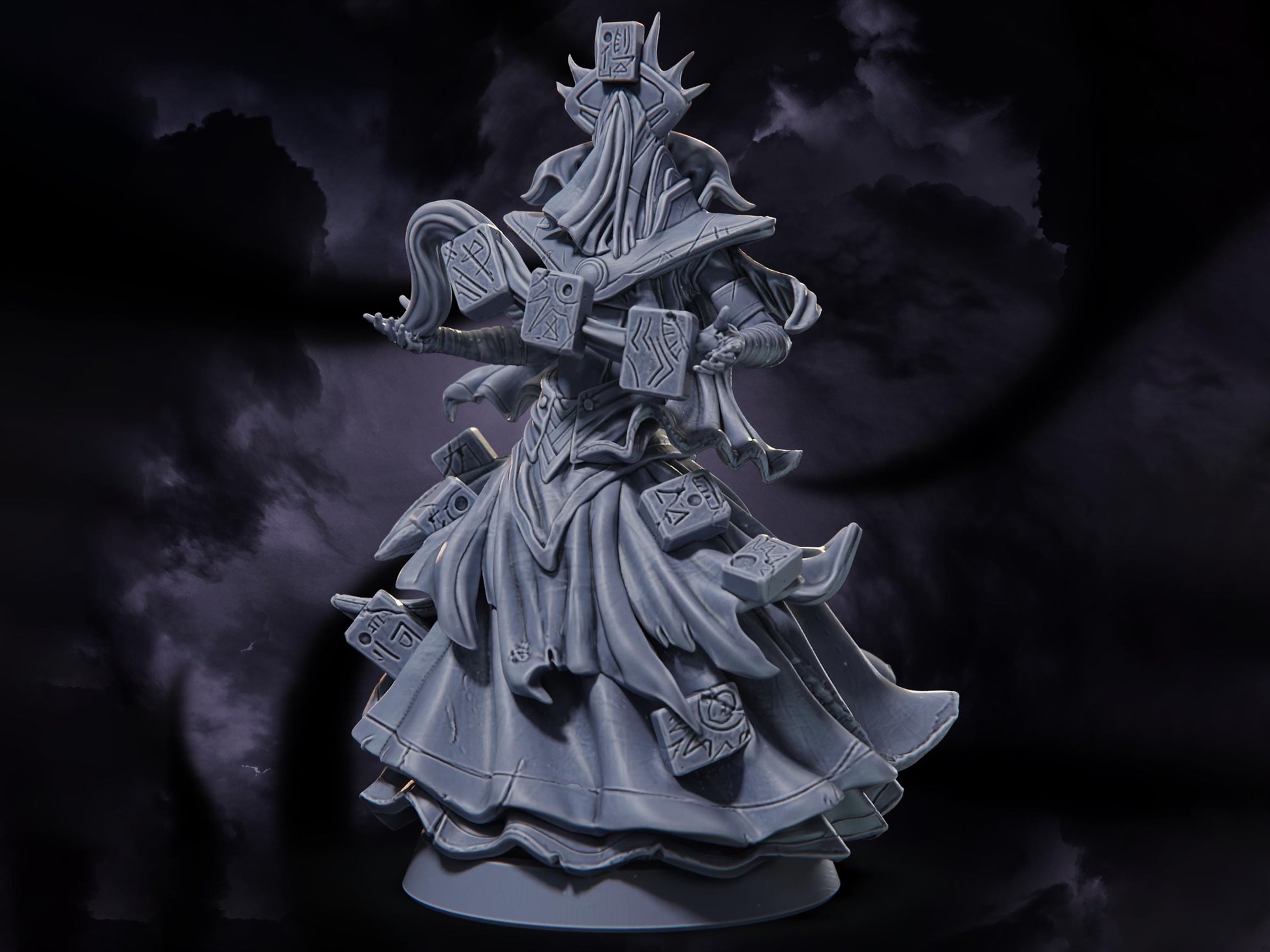 Void Caller - Nightmares of the Far Realm - Highly Detailed Resin 8k 3D Printed Miniature