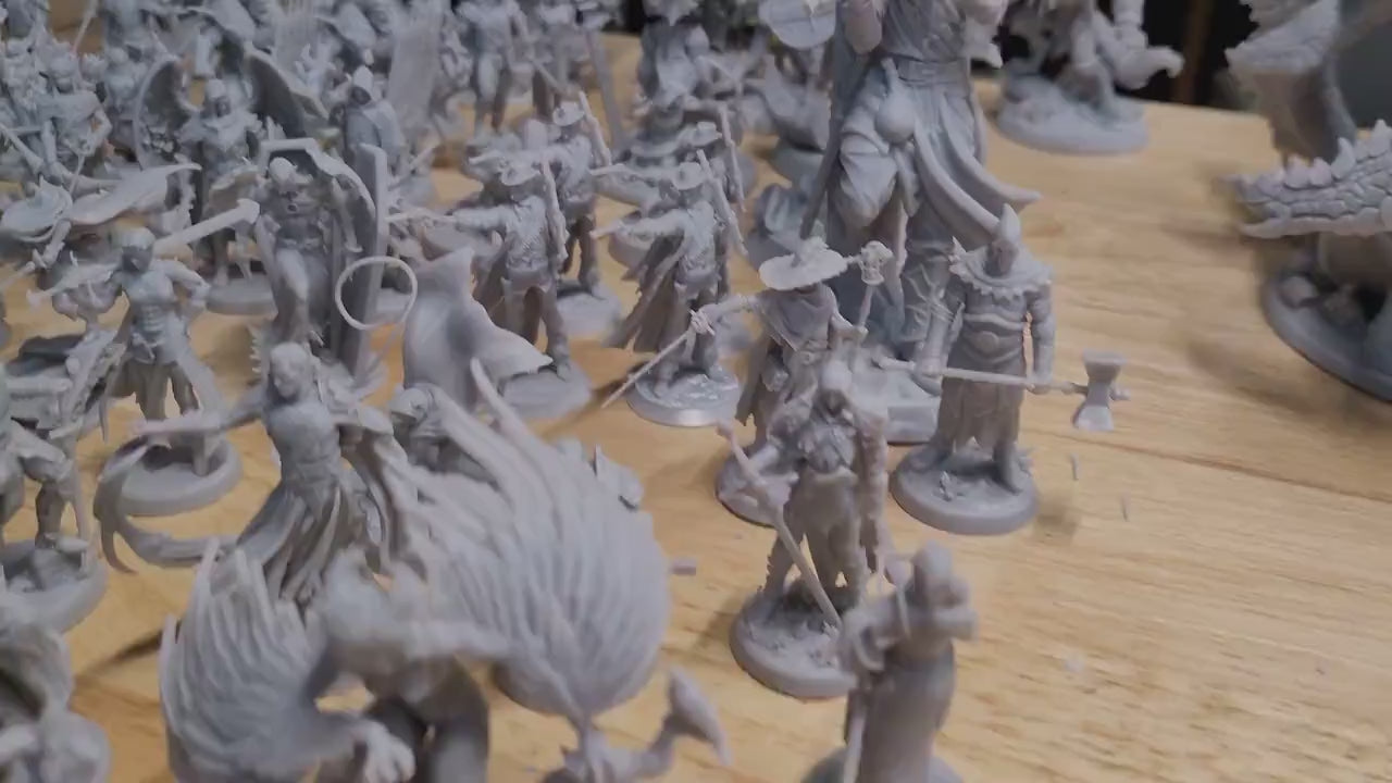 Print-on-Demand Miniature Manufacturing & Fulfillment for Creators | End-to-End Service | Kickstarter Friendly