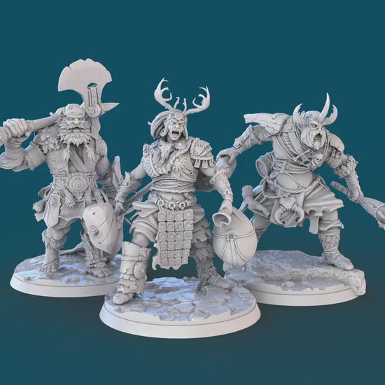 Frost Giants - High Detail Resin 3D Printed Miniatures