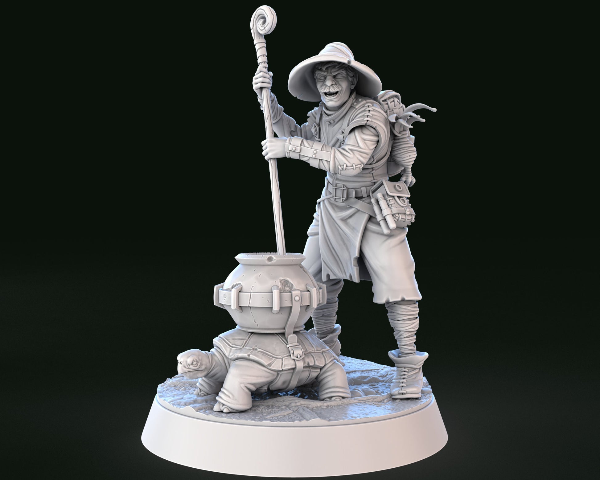 Potion/Poison Vendor Set - High Detail Resin 3D Printed Miniatures and Props