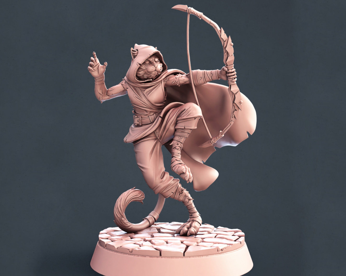 Tabaxi Miniatures - High Detail Resin 3D Printed Miniatures