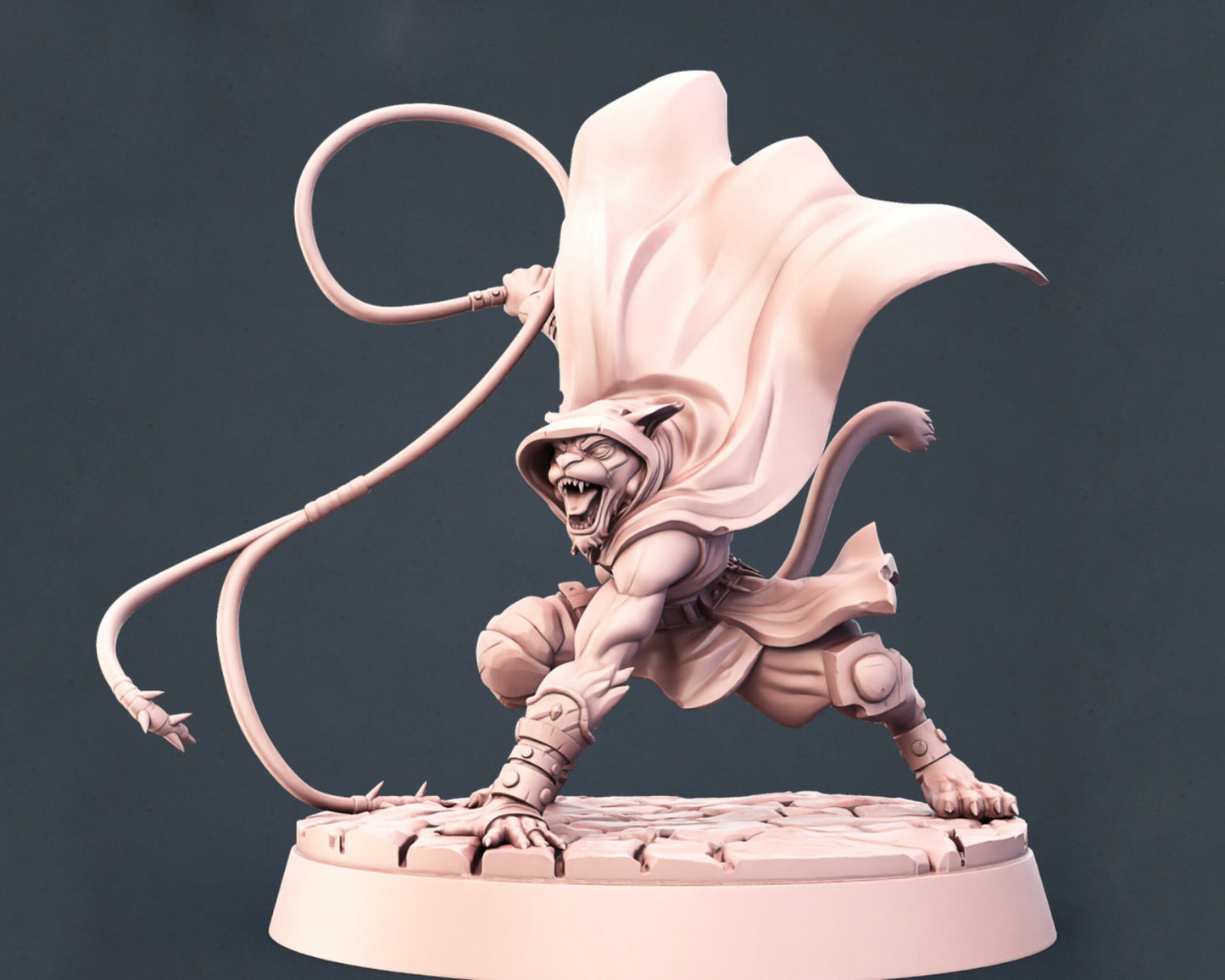 Tabaxi Miniatures - High Detail Resin 3D Printed Miniatures