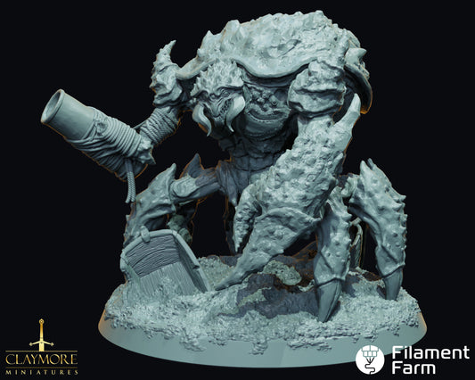 Ucar Major - Curse of the Drowned Crew - Highly Detailed Resin 3D Printed Miniature